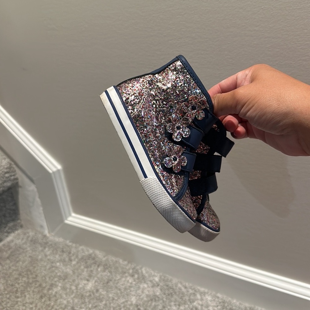 Cat & Jack Glitter High Tops‎ 6c